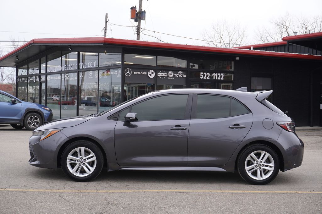used 2021 Toyota Corolla Hatchback car, priced at $15,828