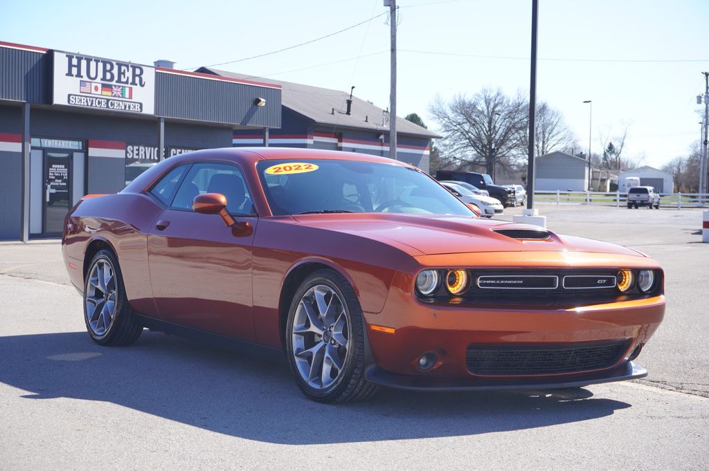 used 2022 Dodge Challenger car, priced at $23,452
