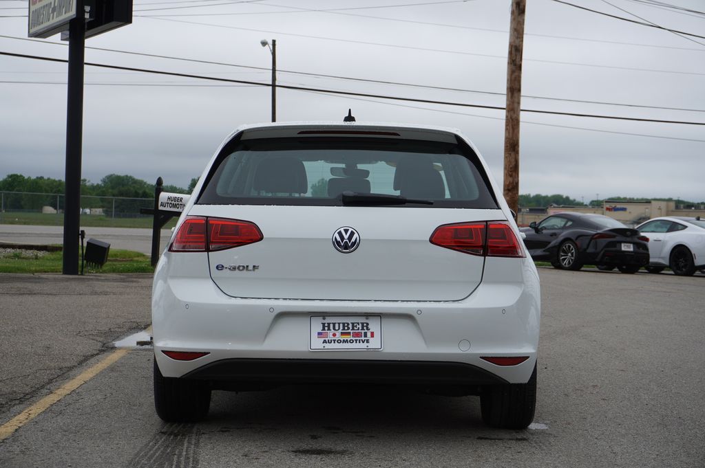 used 2016 Volkswagen e-Golf car, priced at $10,482