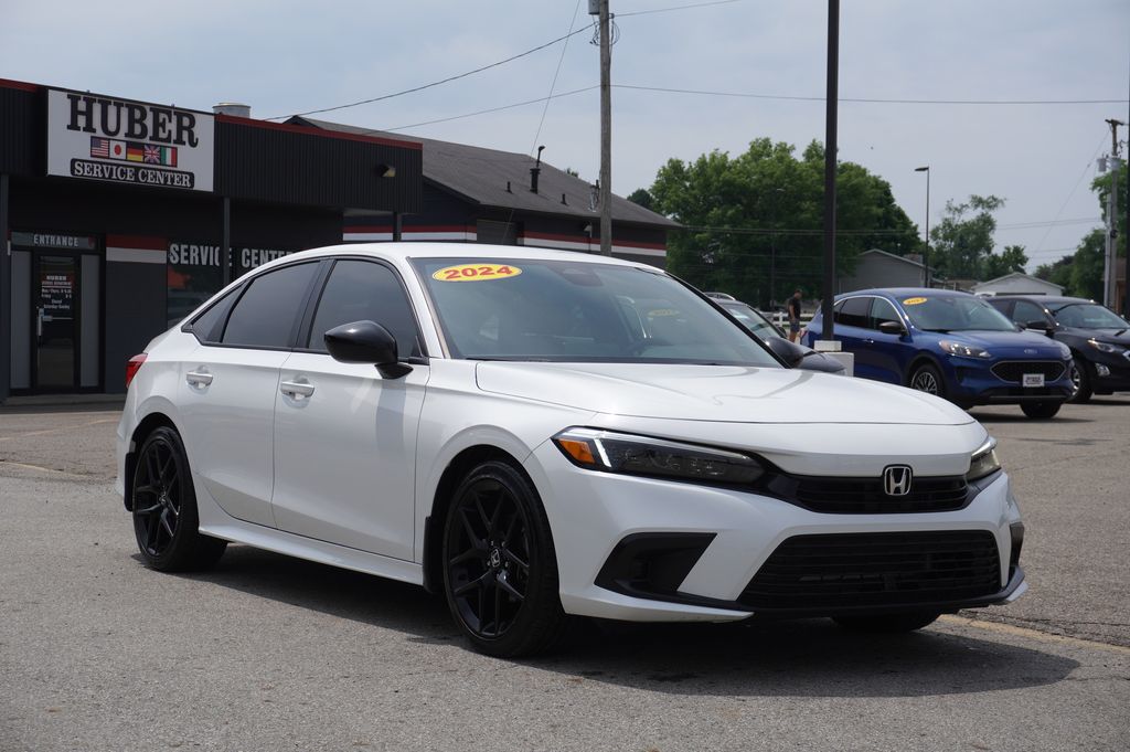 used 2024 Honda Civic car, priced at $25,207