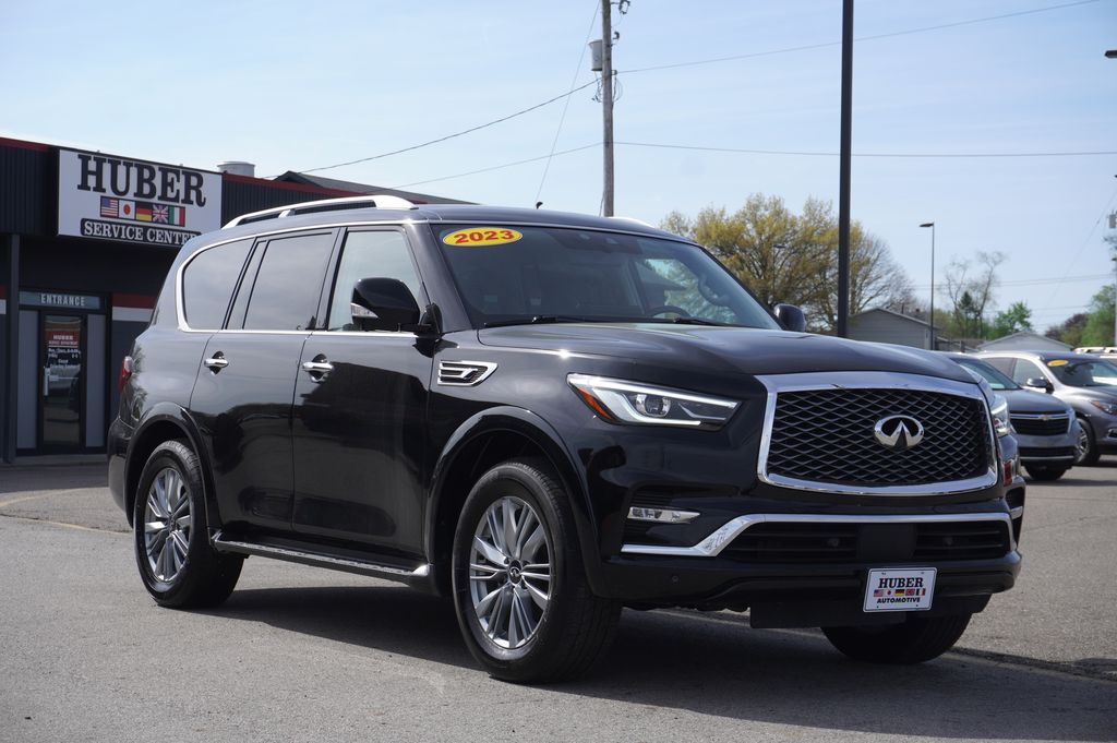 used 2023 INFINITI QX80 car, priced at $34,670
