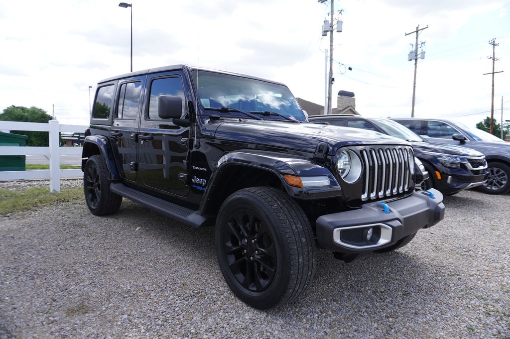 used 2022 Jeep Wrangler Unlimited 4xe car, priced at $29,507