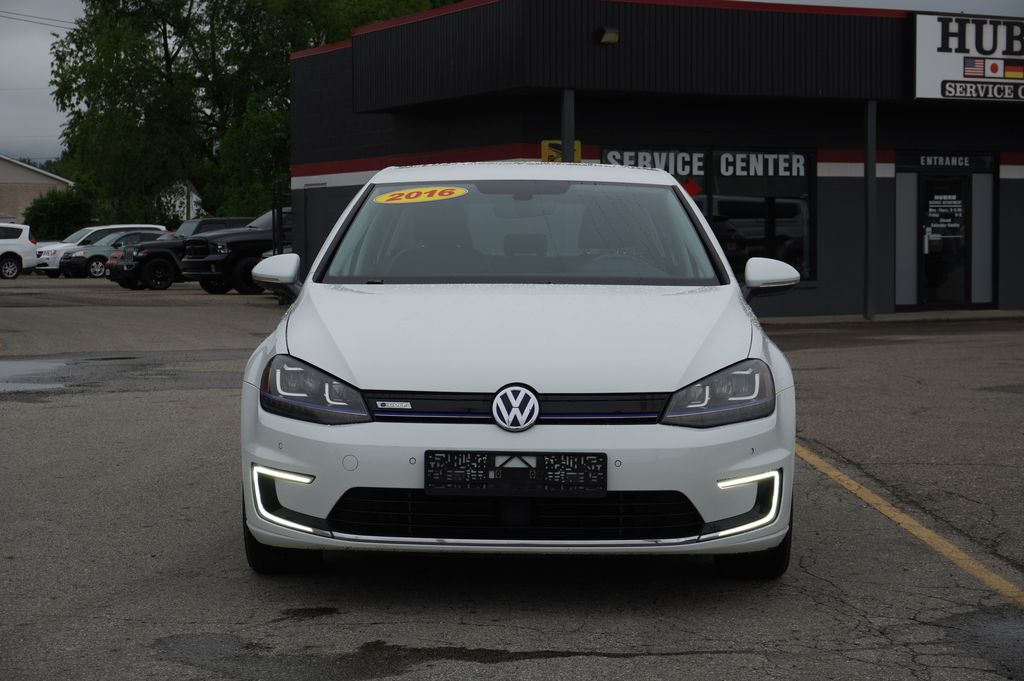 used 2016 Volkswagen e-Golf car, priced at $10,482