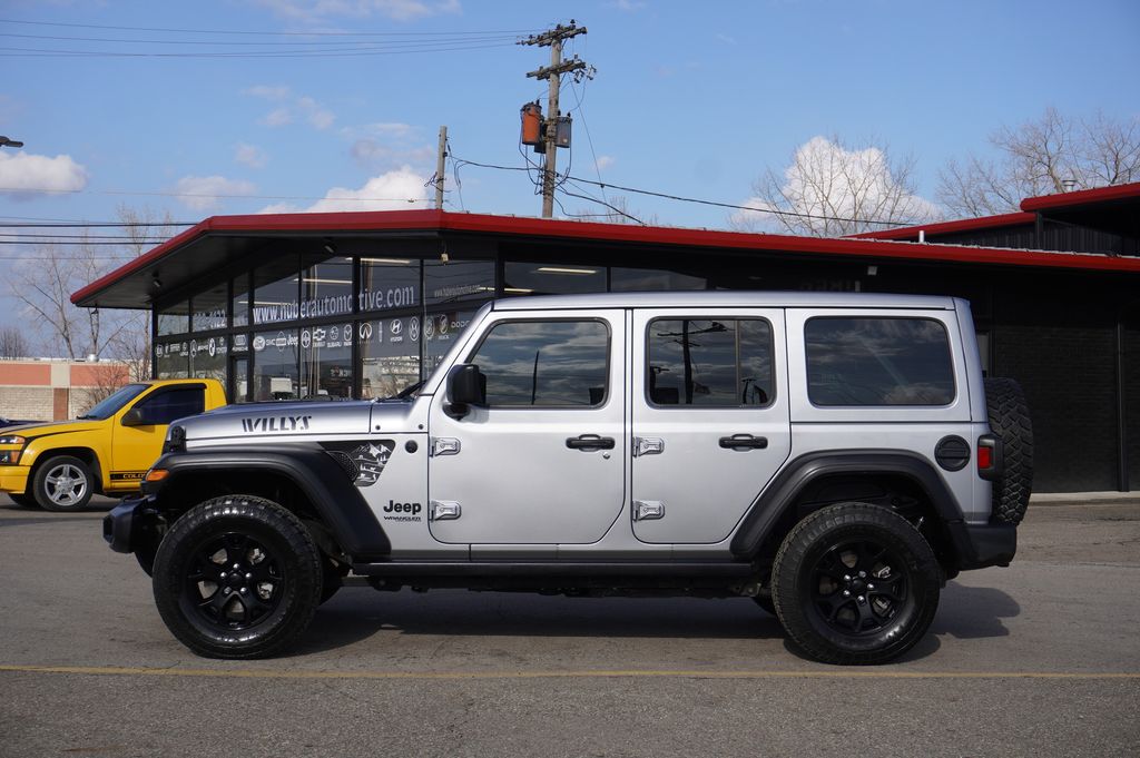 used 2021 Jeep Wrangler car, priced at $26,419