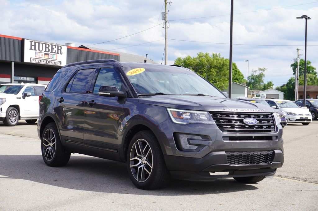 used 2017 Ford Explorer car, priced at $17,500