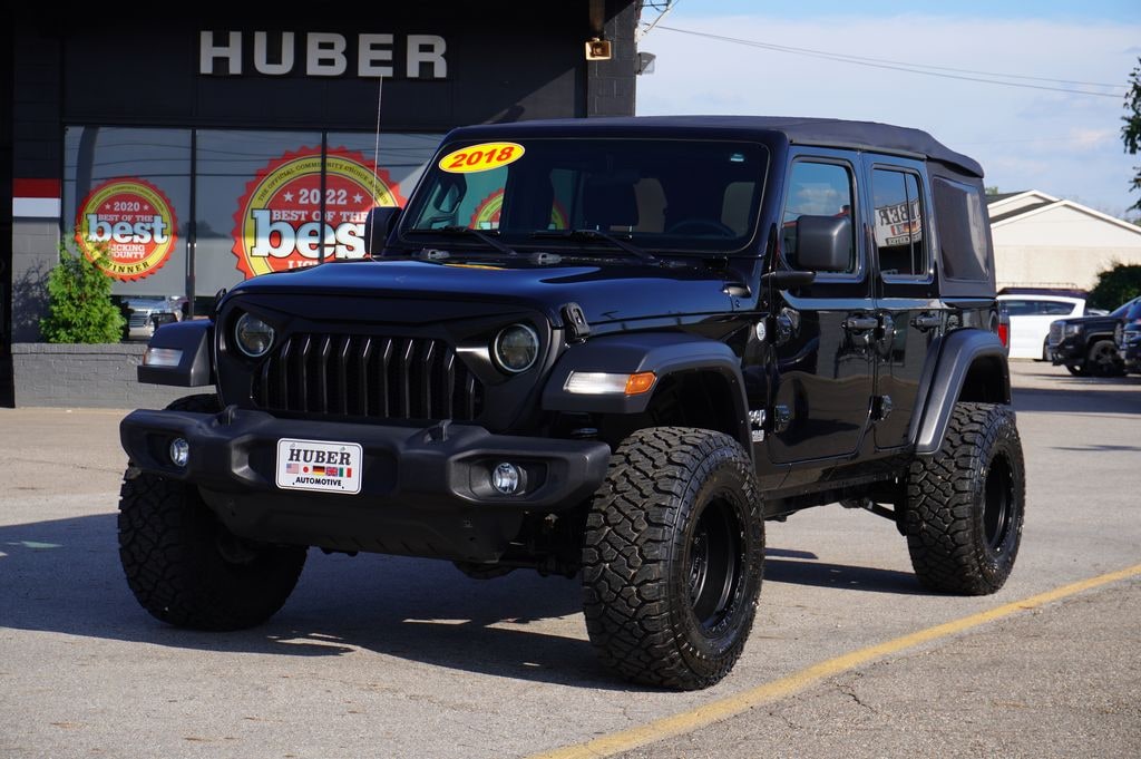 Used 2018 Jeep Wrangler Unlimited Sport 4x4 SUV