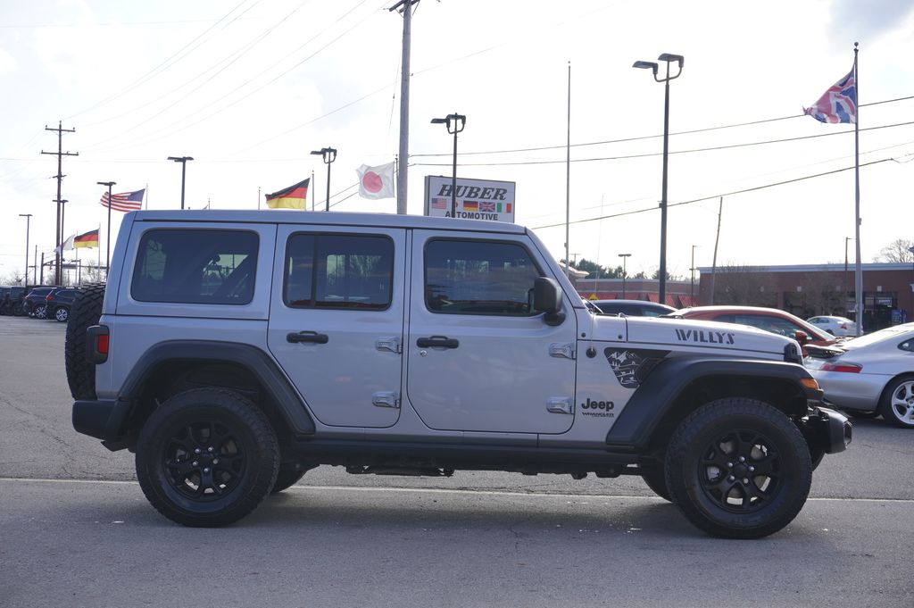 used 2021 Jeep Wrangler car, priced at $26,419