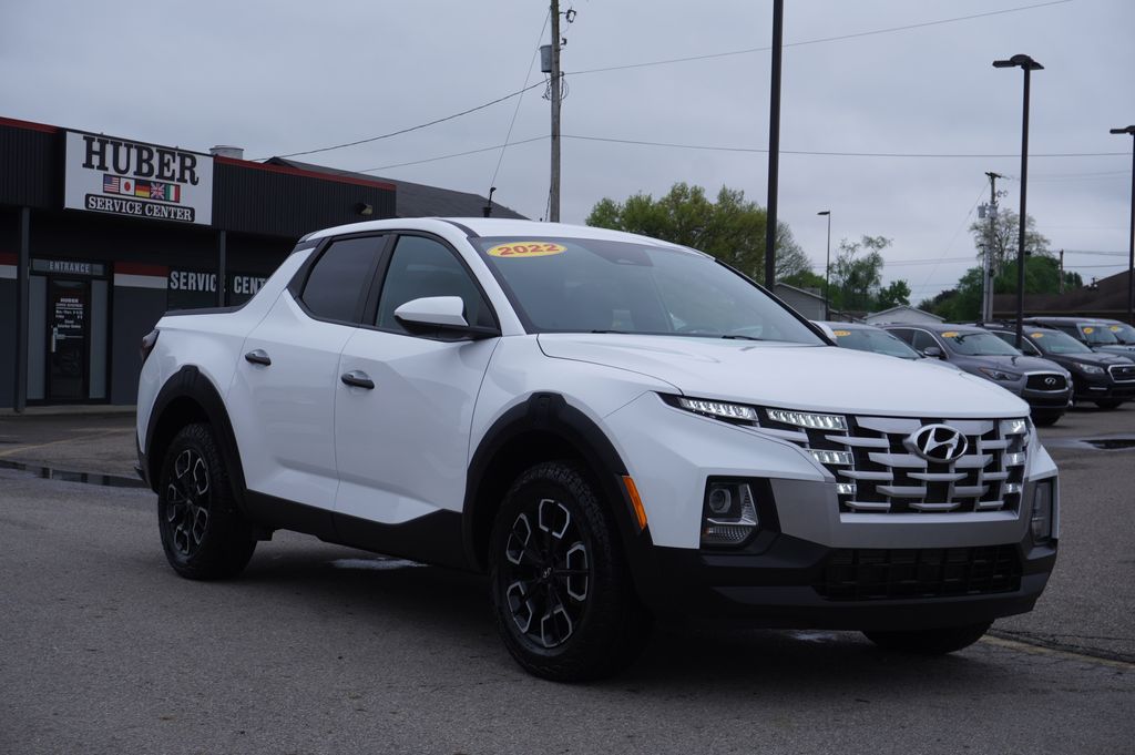 used 2022 Hyundai Santa Cruz car, priced at $18,707