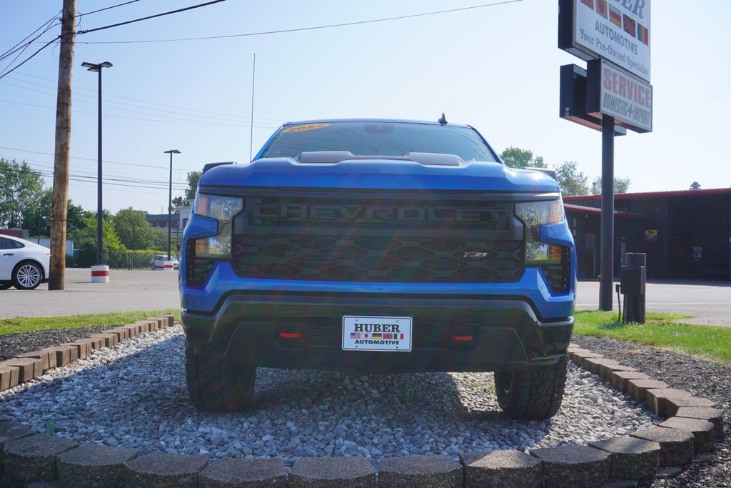 Used 2022 Chevrolet Silverado 1500 Custom Trail Boss Truck Crew Cab