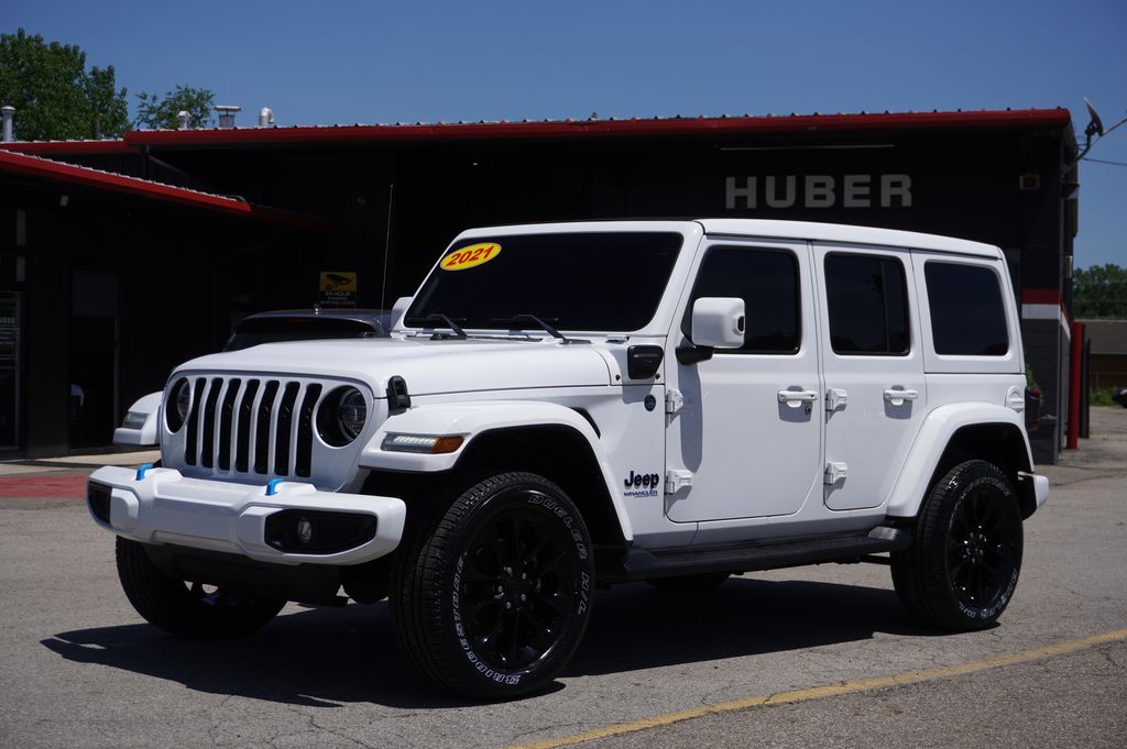 used 2021 Jeep Wrangler 4xe car, priced at $28,731