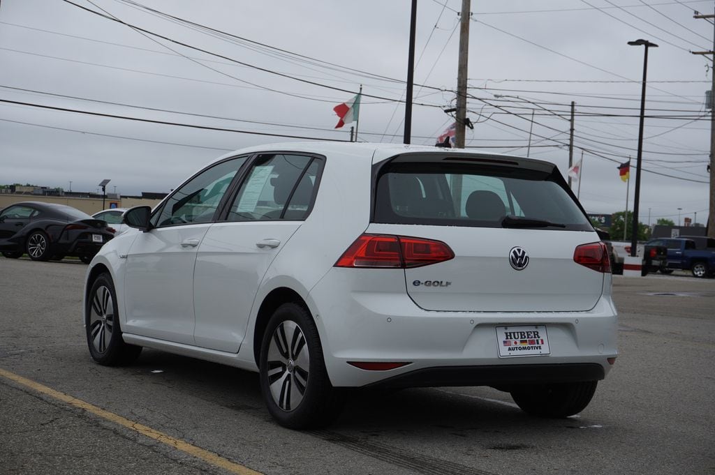 used 2016 Volkswagen e-Golf car, priced at $10,482