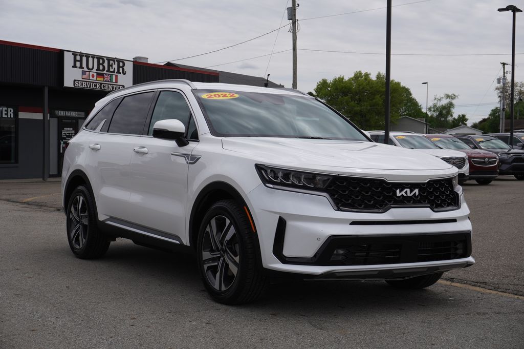 used 2022 Kia Sorento Hybrid car, priced at $25,778