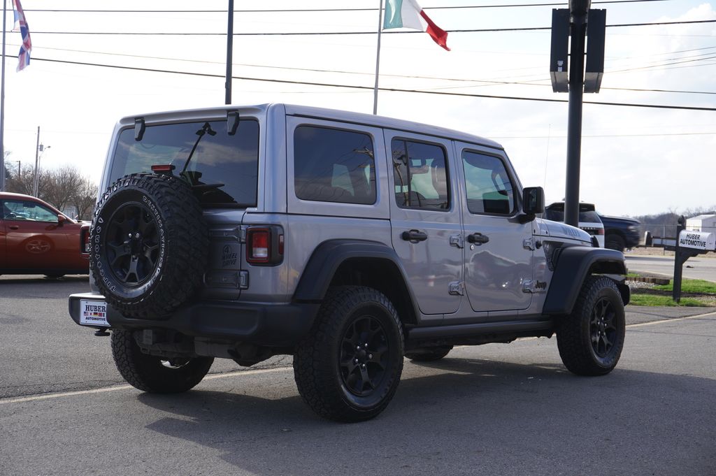 used 2021 Jeep Wrangler car, priced at $26,419