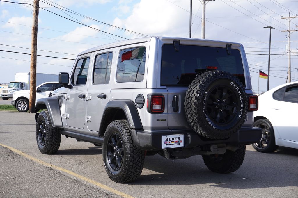 used 2021 Jeep Wrangler car, priced at $26,419