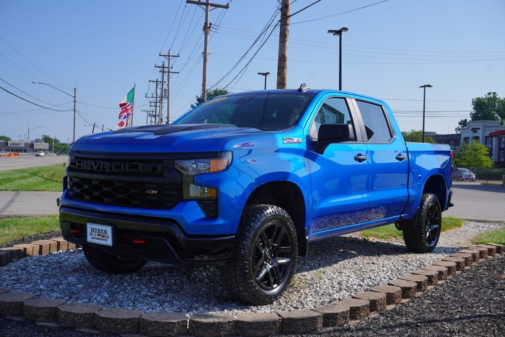 Used 2022 Chevrolet Silverado 1500 Custom Trail Boss Truck Crew Cab