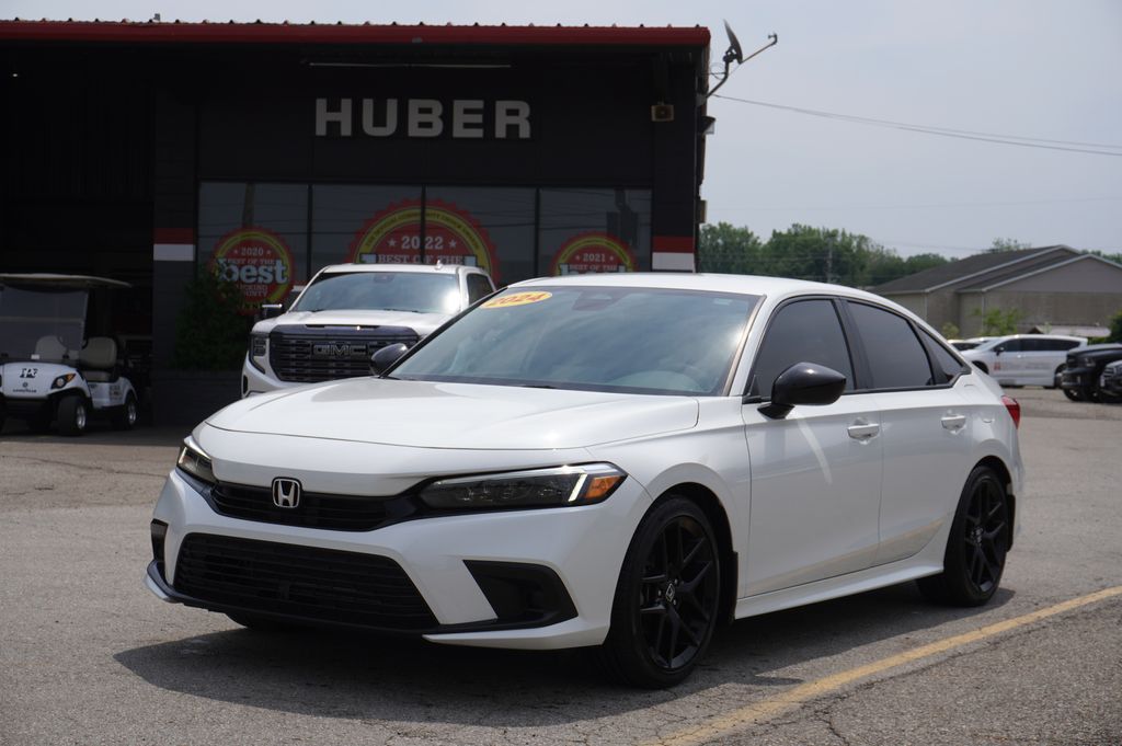 used 2024 Honda Civic car, priced at $25,207