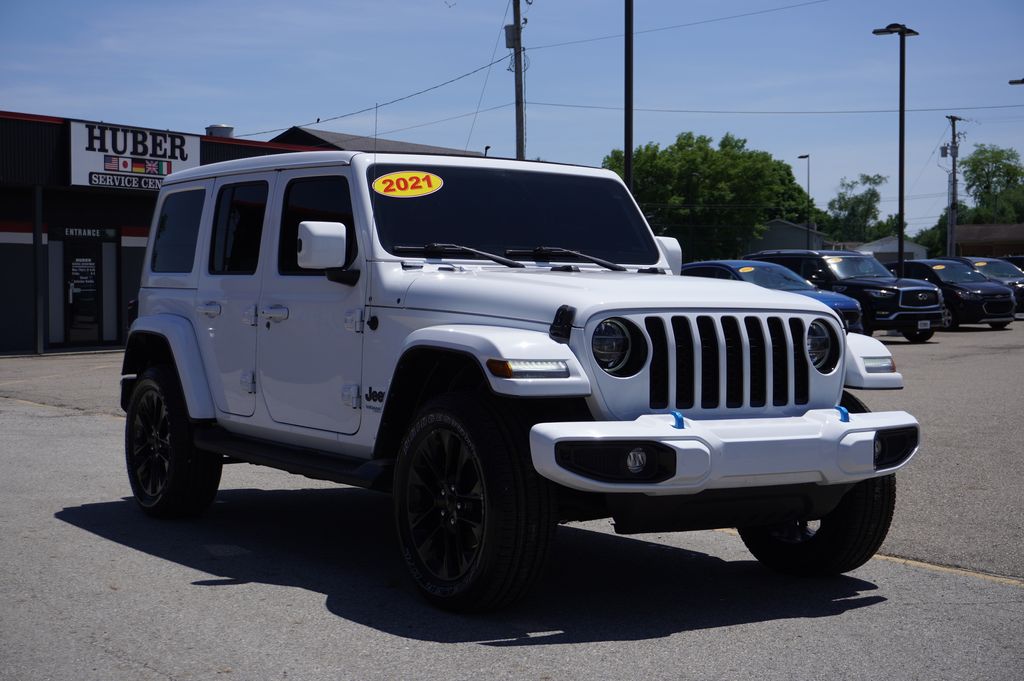 used 2021 Jeep Wrangler 4xe car, priced at $28,731