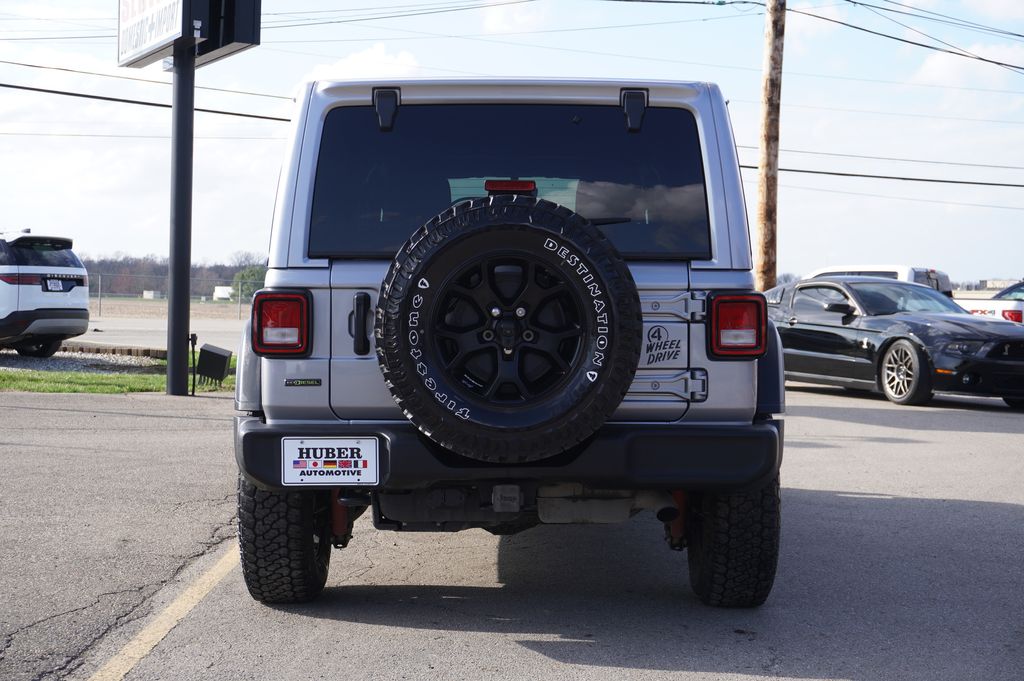 used 2021 Jeep Wrangler car, priced at $26,419