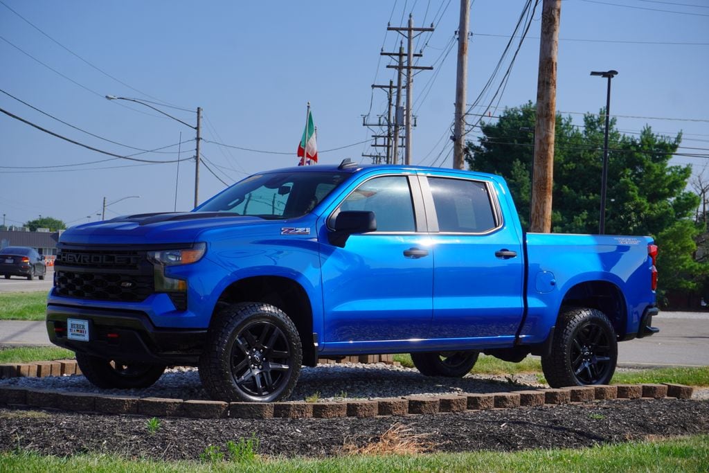 Used 2022 Chevrolet Silverado 1500 Custom Trail Boss Truck Crew Cab