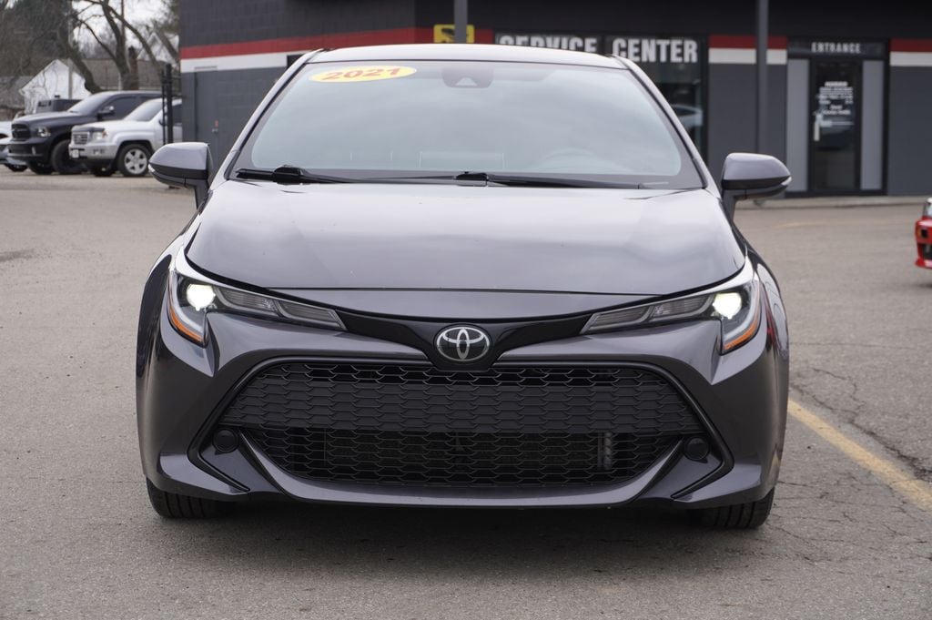 used 2021 Toyota Corolla Hatchback car, priced at $15,828