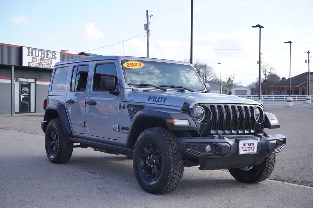 used 2021 Jeep Wrangler car, priced at $26,419