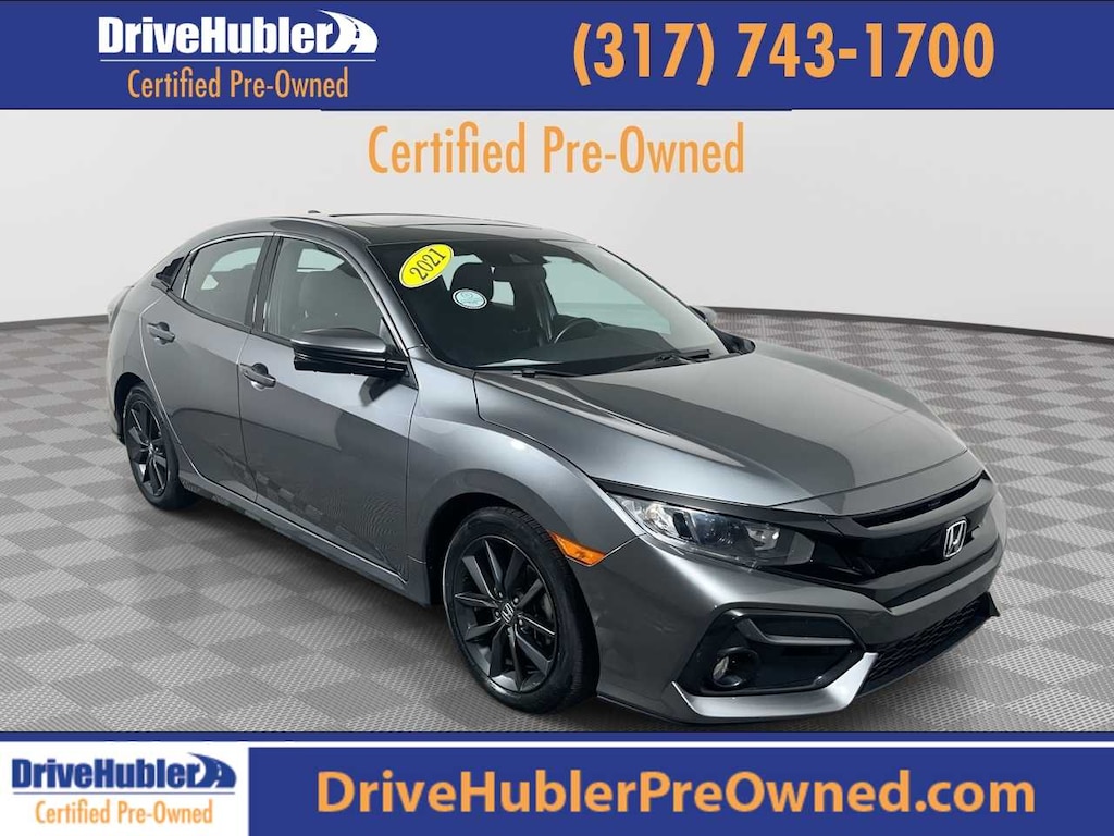 Used 2021 Honda Civic Hatchback EX Hatchback