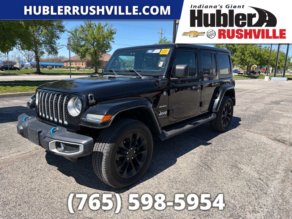 Used 2023 Jeep Wrangler 4xe Sahara SUV