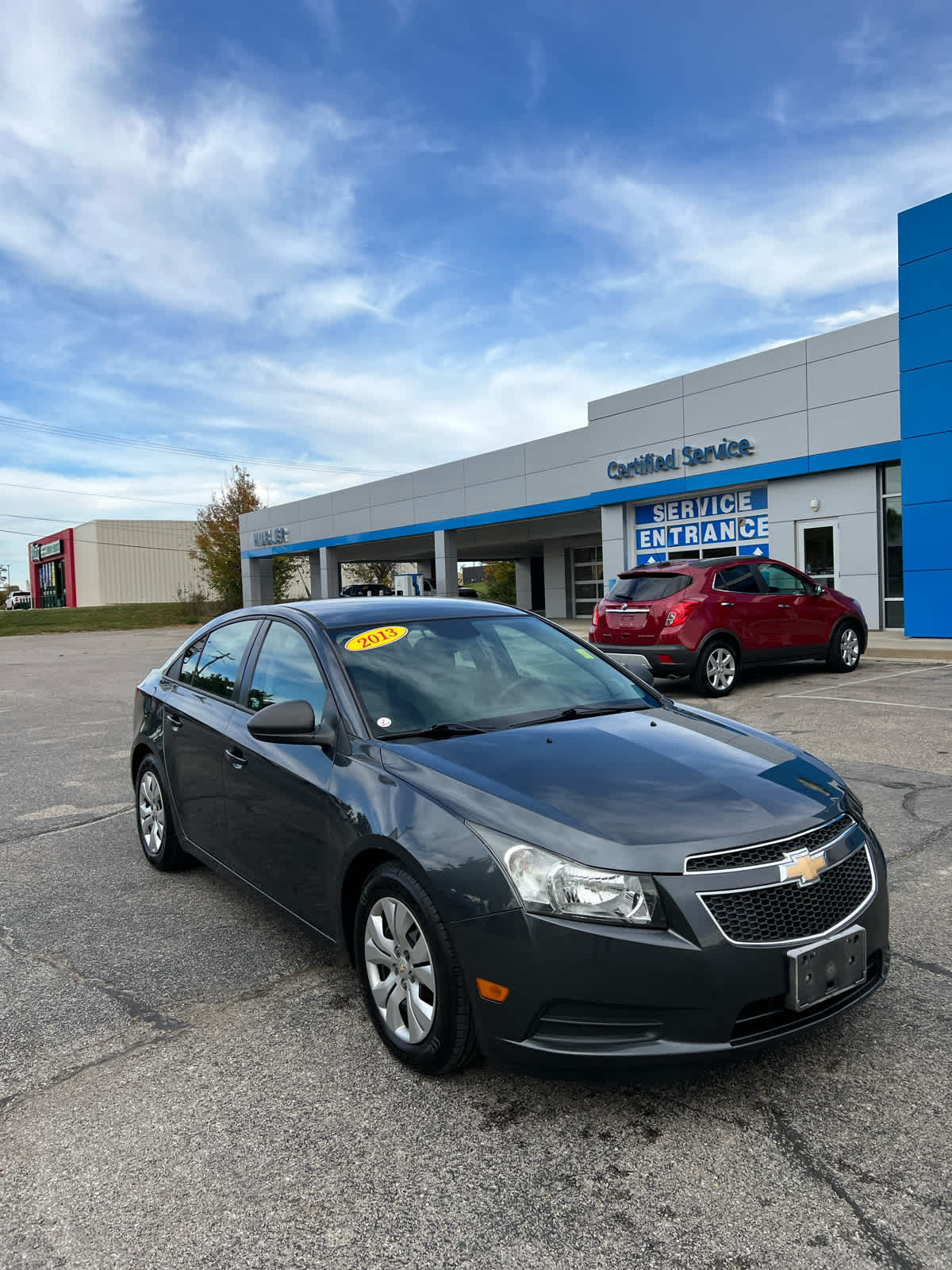 Used 2013 Chevrolet Cruze LS with VIN 1G1PB5SG6D7194703 for sale in Franklin, IN