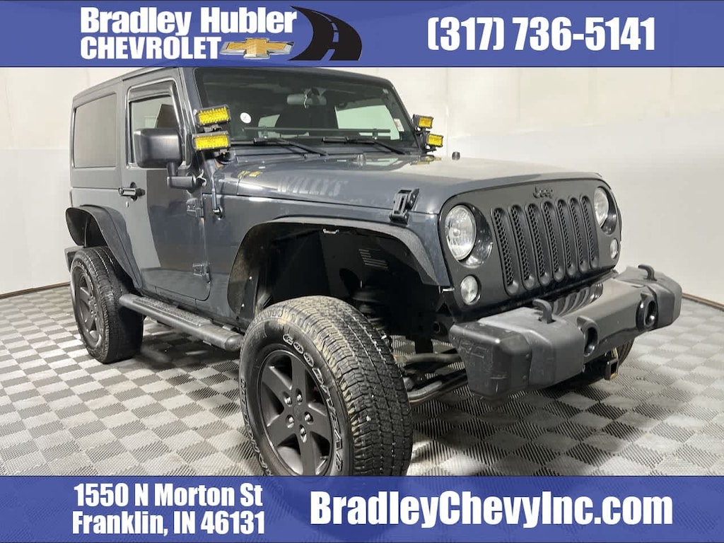 Used 2016 Jeep Wrangler Willys Wheeler SUV