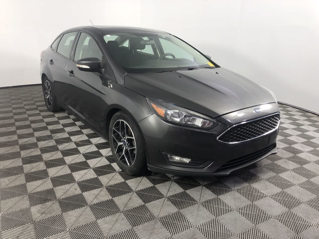 Used 2018 Ford Focus SEL with VIN 1FADP3H29JL203298 for sale in Franklin, IN