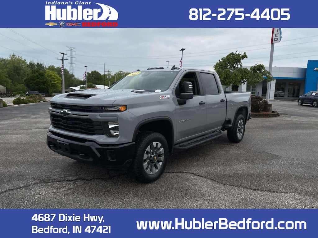 Certified 2025 Chevrolet Silverado 2500HD Custom 4WD Crew Cab 159 Truck Crew Cab