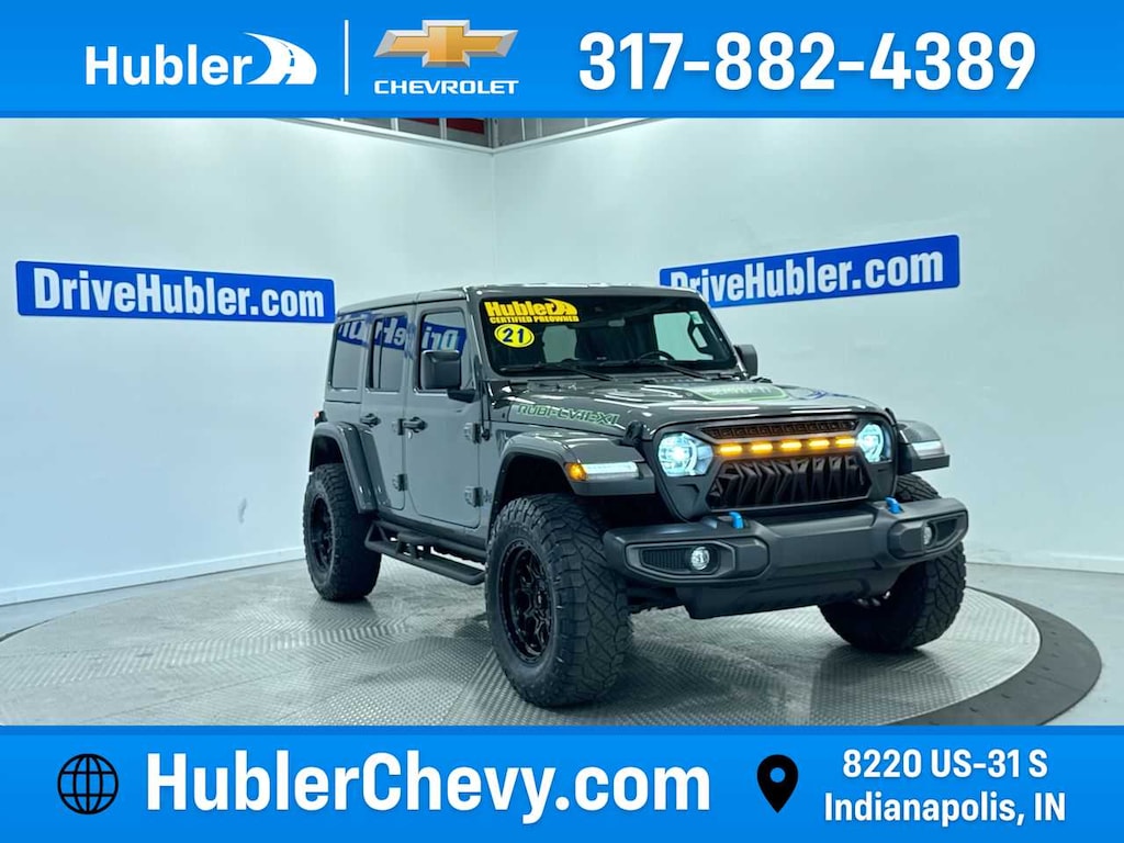 Used 2021 Jeep Wrangler 4xe Unlimited Rubicon SUV