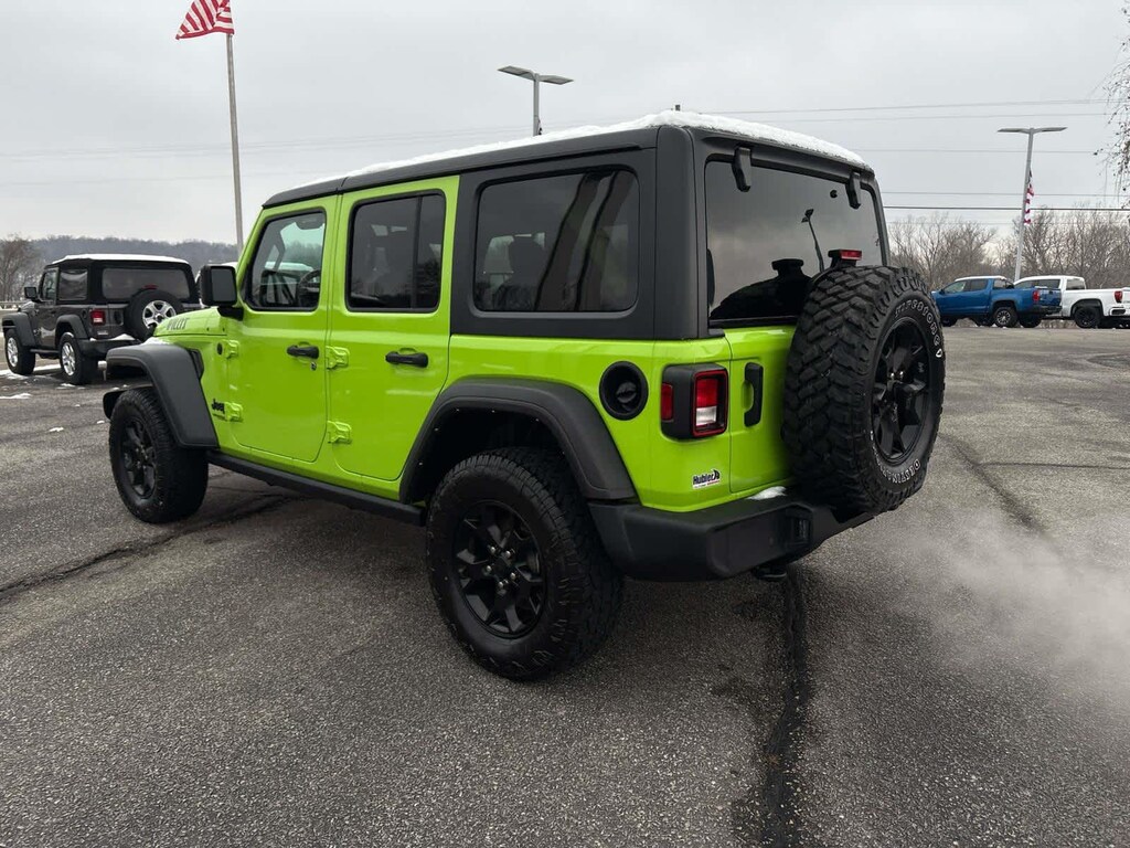 Used 2021 Jeep Wrangler Unlimited Willys SUV