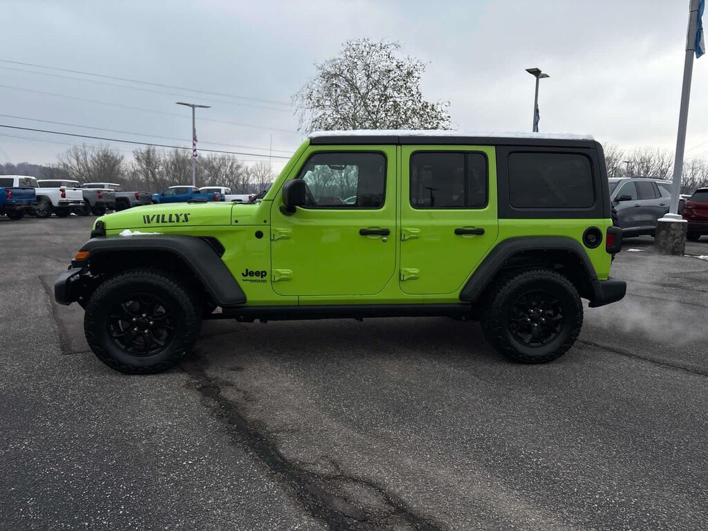 Used 2021 Jeep Wrangler Unlimited Willys SUV