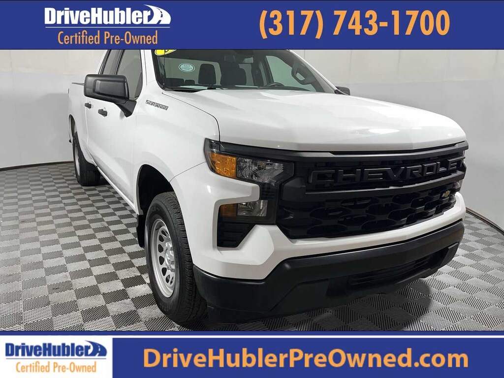 Used 2023 Chevrolet Silverado 1500 Work Truck 2WD Double Cab 147 Truck Double Cab