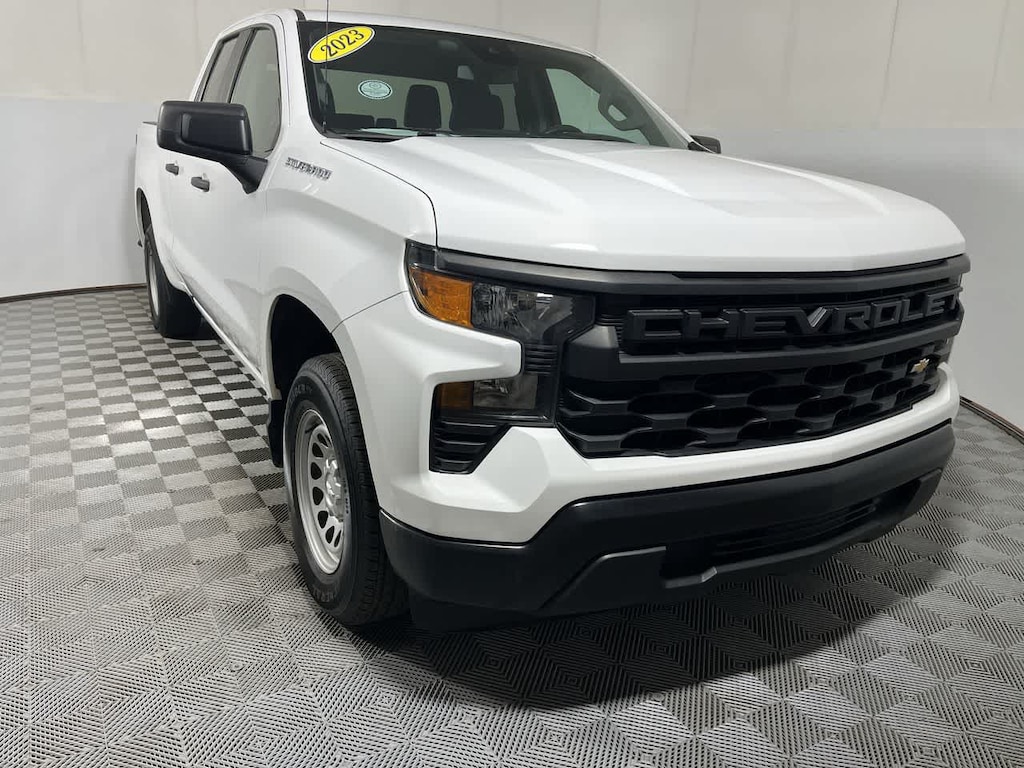 Used 2023 Chevrolet Silverado 1500 Work Truck 2WD Double Cab 147 Truck Double Cab