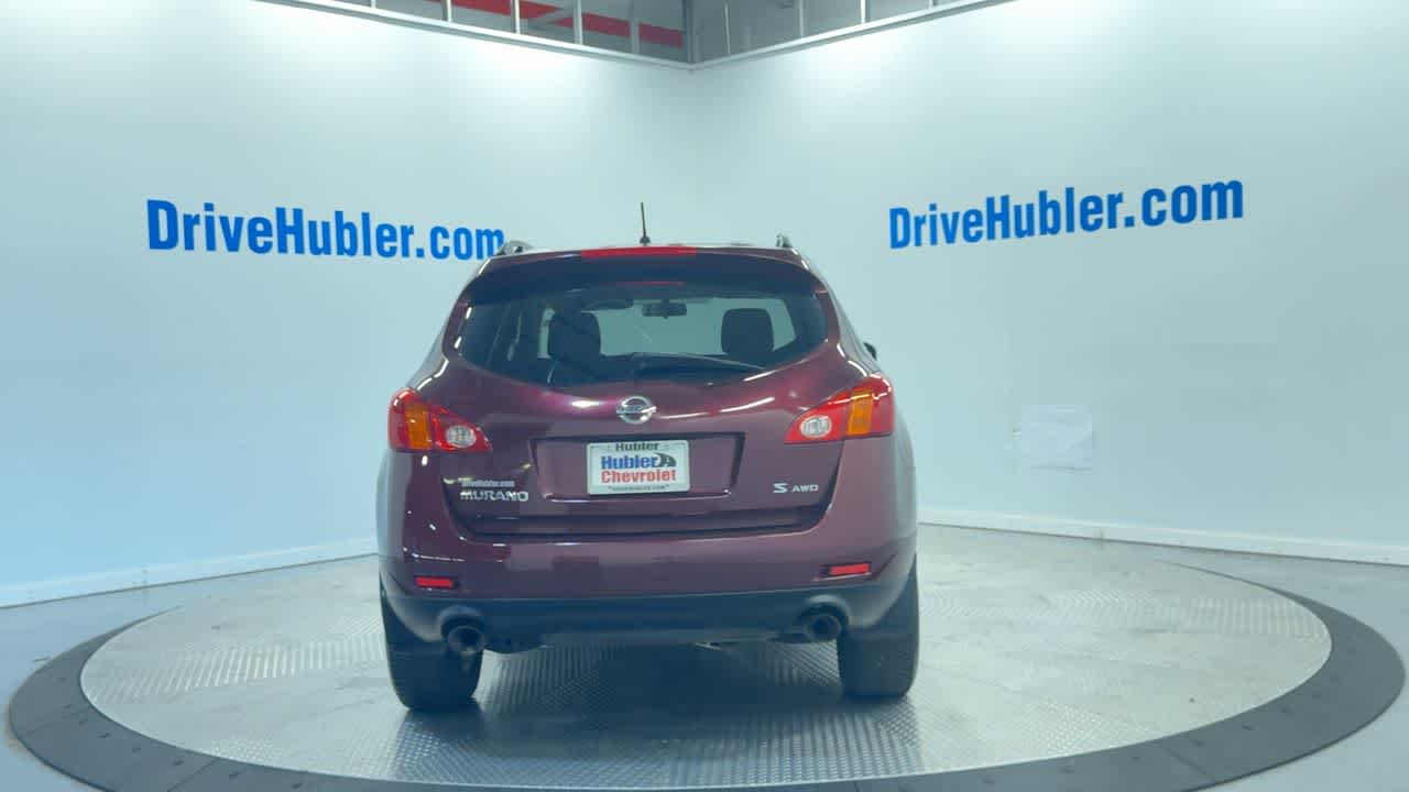 Used 2009 Nissan Murano S with VIN JN8AZ18W29W142311 for sale in Franklin, IN