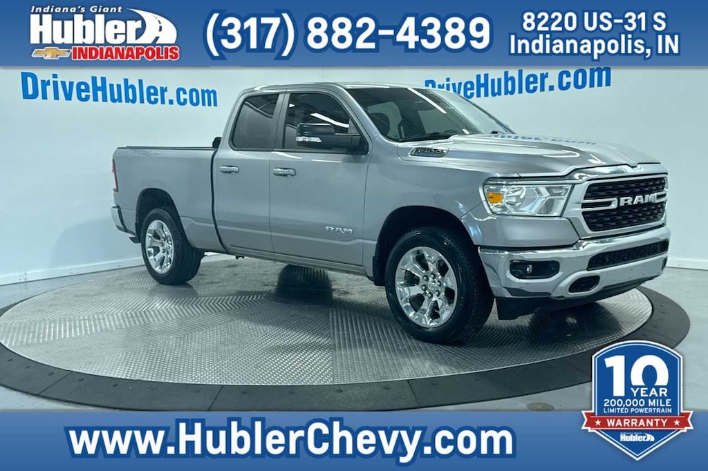 Used 2022 Ram 1500 Big Horn 4x4 Quad Cab 64 Box Truck Quad Cab