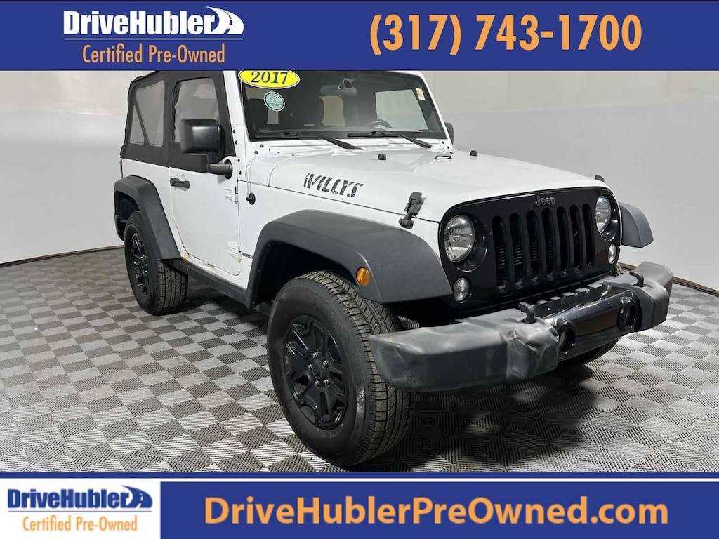Used 2017 Jeep Wrangler Willys Wheeler SUV