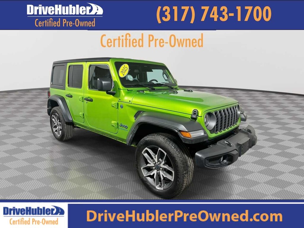 Used 2025 Jeep Wrangler 4xe Sport S SUV