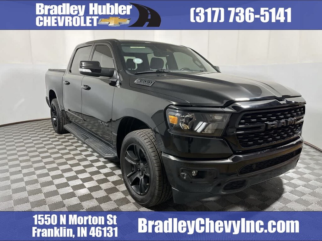 Used 2022 Ram 1500 Big Horn 4x4 Crew Cab 57 Box Truck Crew Cab