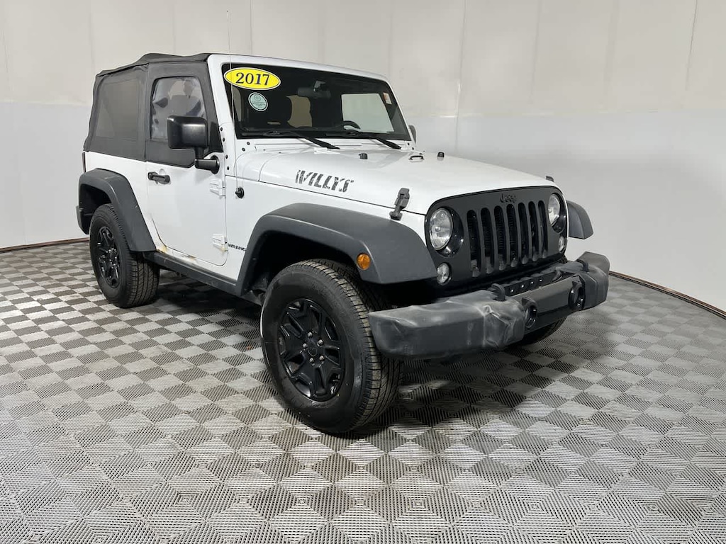 Used 2017 Jeep Wrangler Willys Wheeler SUV