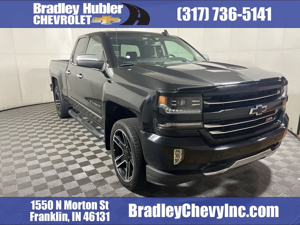 Used 2018 Chevrolet Silverado 1500 LTZ 4WD Double Cab 143.5 Truck Double Cab