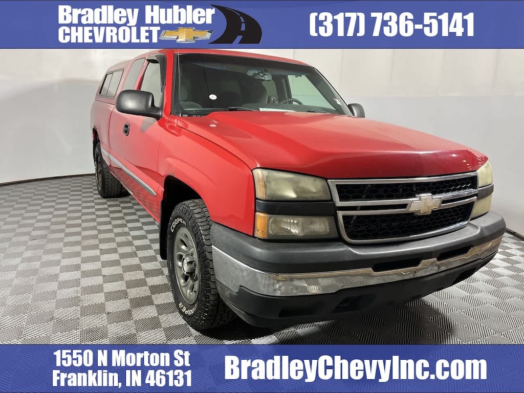 Used 2007 Chevrolet Silverado 1500 Classic Work Truck 4WD Ext Cab 143.5 Truck Extended Cab
