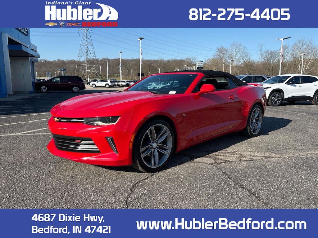 Used 2017 Chevrolet Camaro 1LT Convertible