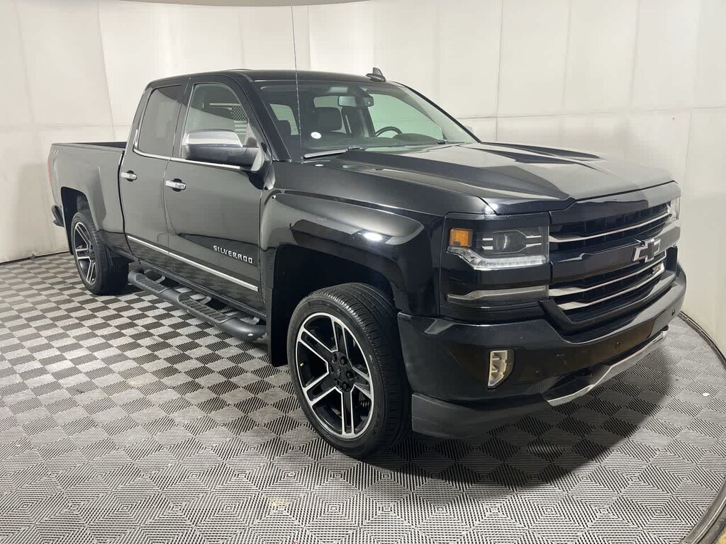 Used 2018 Chevrolet Silverado 1500 LTZ 4WD Double Cab 143.5 Truck Double Cab