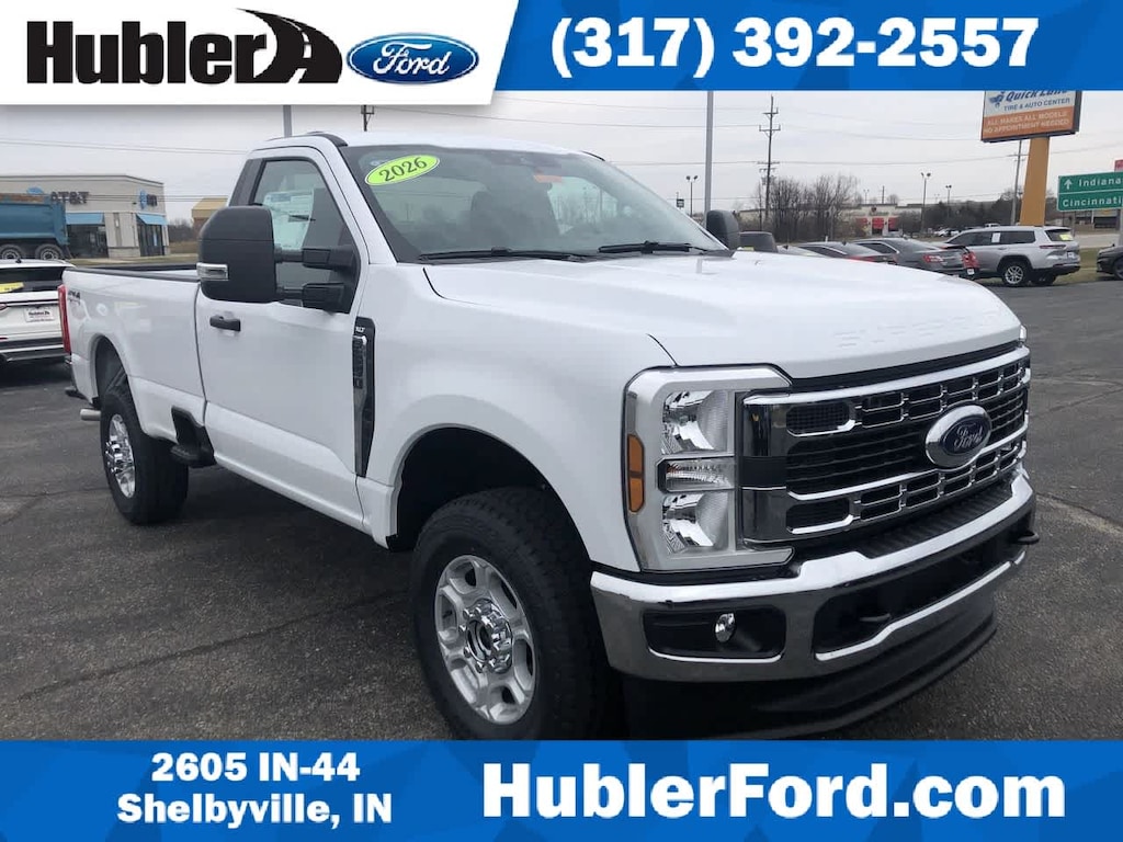 New 2026 Ford Super Duty F-350 SRW XLT 4WD Reg Cab 8 Box Truck