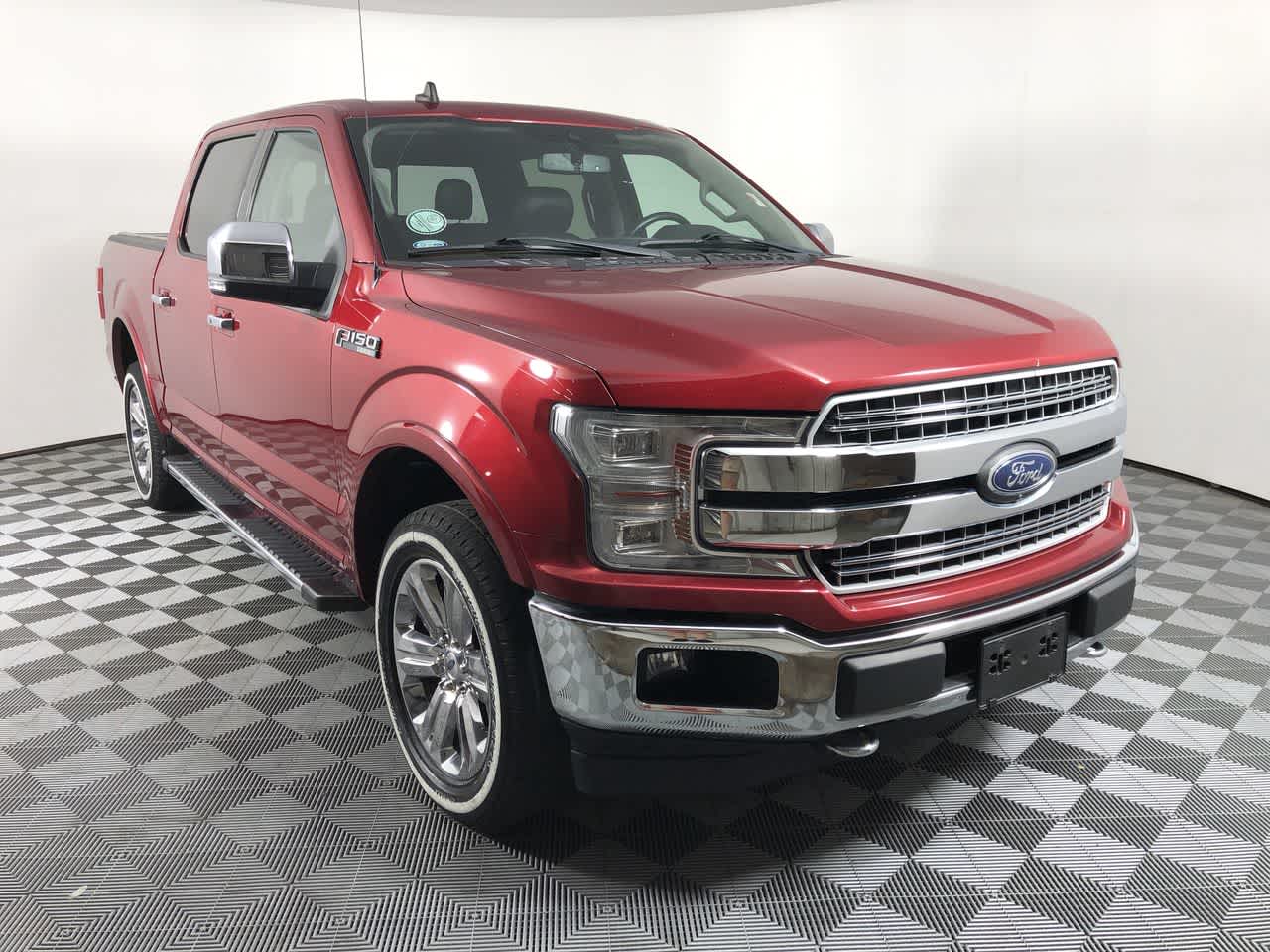 Used 2019 Ford F-150 Lariat with VIN 1FTEW1E4XKKC83455 for sale in Shelbyville, IN