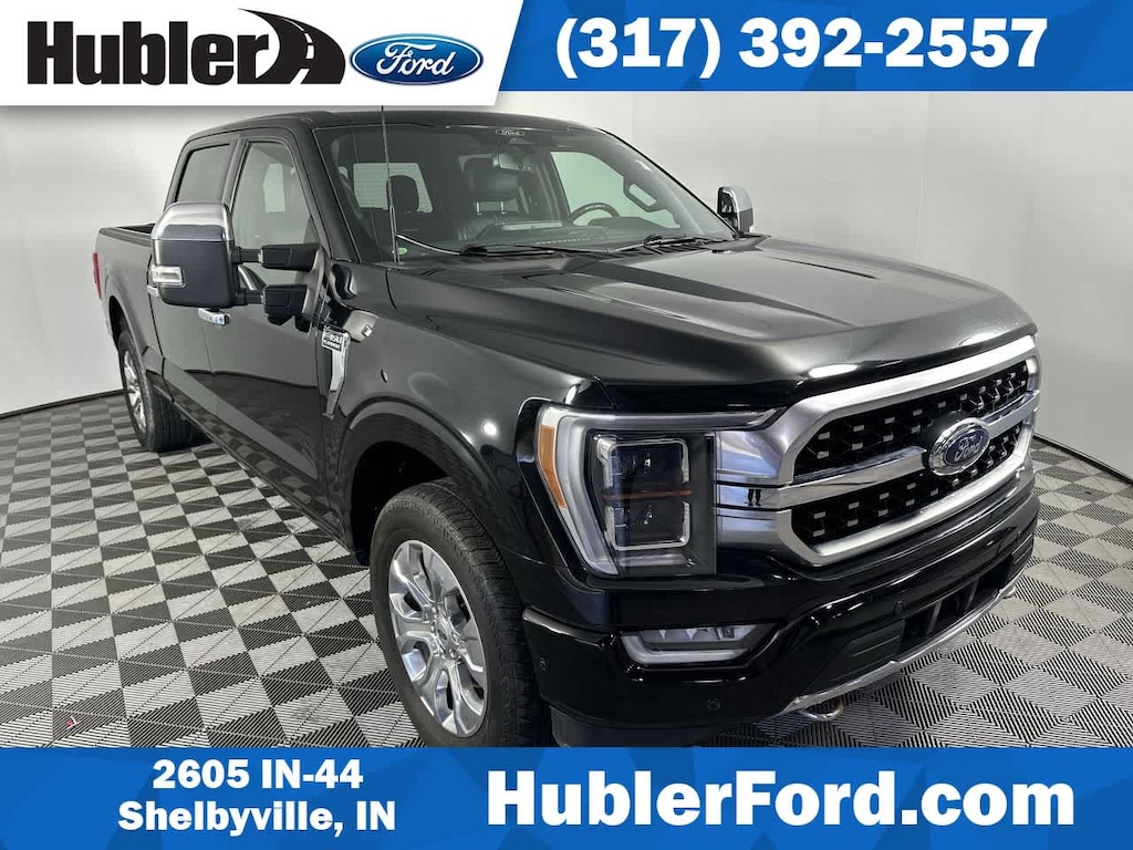 Used 2022 Ford F-150 Platinum 4WD Supercrew 5.5 Box Truck SuperCrew Cab