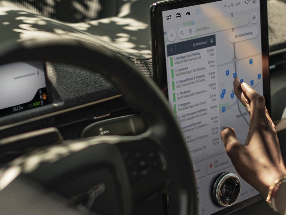 2025 Ford Mustang Mach-E technology